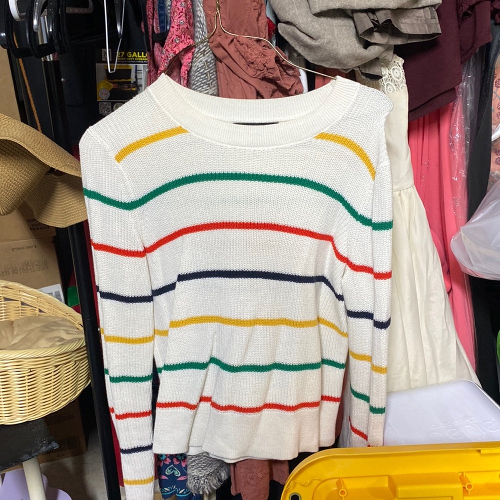 Banana republic striped sweater